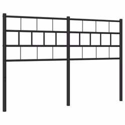 VidaXL 355690, Noir, Acier, 120 cm, 1250 mm, 90 cm, 30 mm