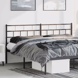 VidaXL 355695 tête de lit et pied de lit Noir