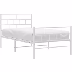 Si vous recherchez un cadre de lit robuste pour votre chambre à coucher, ce cadre de lit en métal classique au design élégant ...
