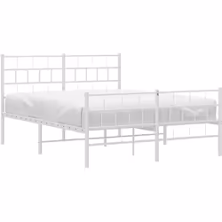 Si vous recherchez un cadre de lit robuste pour votre chambre à coucher, ce cadre de lit en métal classique au design élégant ...
