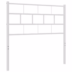 VidaXL 355734, Blanc, Acier, 75 cm, 800 mm, 90 cm, 30 mm