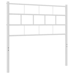 VidaXL 355745 tête de lit et pied de lit Blanc