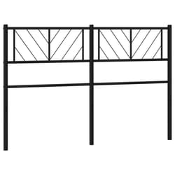 VidaXL 372211 tête de lit et pied de lit Noir