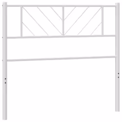 VidaXL 372254, Blanc, Acier, 75 cm, 800 mm, 90 cm, 30 mm