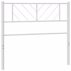 VidaXL 372256, Blanc, Acier, 90 cm, 950 mm, 90 cm, 30 mm