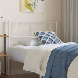 VidaXL 372257 tête de lit et pied de lit Blanc