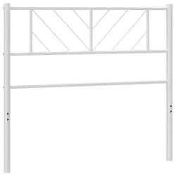 VidaXL 372259 tête de lit et pied de lit Blanc