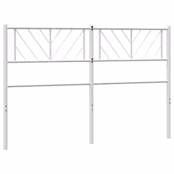 VidaXL 372260 tête de lit et pied de lit Blanc - Vue supplémentaire 4