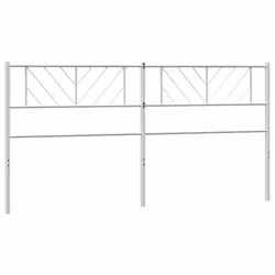 VidaXL 372264 tête de lit et pied de lit Blanc - Vue supplémentaire 5
