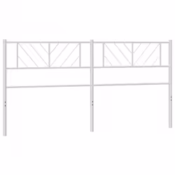 VidaXL 372265, Blanc, Acier, 193 cm, 1980 mm, 90 cm, 30 mm