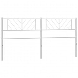 VidaXL 372265 tête de lit et pied de lit Blanc