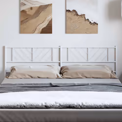 VidaXL 372265 tête de lit et pied de lit Blanc