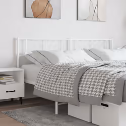 VidaXL 372266 tête de lit et pied de lit Blanc