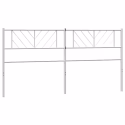 VidaXL 372266 tête de lit et pied de lit Blanc - Vue supplémentaire 4