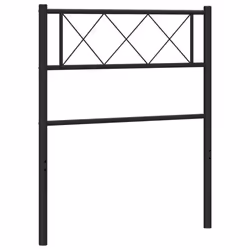 VidaXL 372303, Noir, Acier, 75 cm, 800 mm, 90 cm, 30 mm