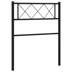 VidaXL 372306, Noir, Acier, 100 cm, 1050 mm, 90 cm, 30 mm