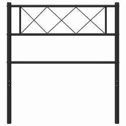 VidaXL 372309 tête de lit et pied de lit Noir - Vue supplémentaire 4