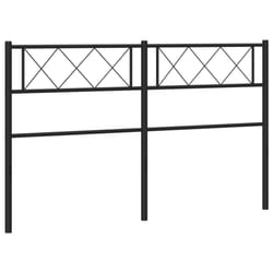 VidaXL 372311 tête de lit et pied de lit Noir