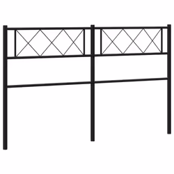 VidaXL 372312 tête de lit et pied de lit Noir - Vue supplémentaire 5