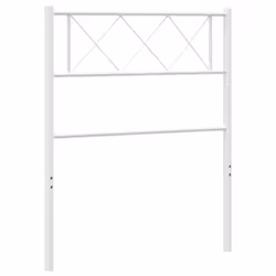 VidaXL 372352, Blanc, Acier, 75 cm, 800 mm, 90 cm, 30 mm