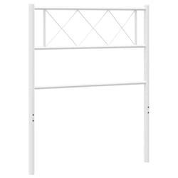 VidaXL 372352 tête de lit et pied de lit Blanc