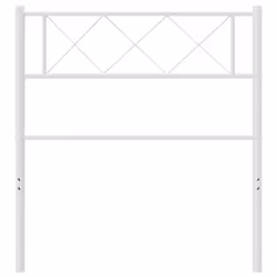 VidaXL 372355 tête de lit et pied de lit Blanc