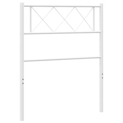 VidaXL 372356 tête de lit et pied de lit Blanc