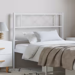VidaXL 372356 tête de lit et pied de lit Blanc