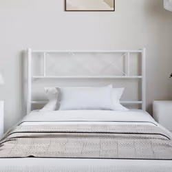 VidaXL 372356 tête de lit et pied de lit Blanc