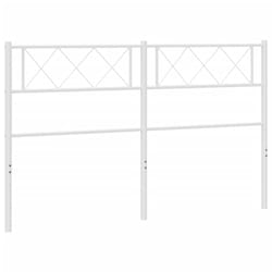 VidaXL 372360 tête de lit et pied de lit Blanc