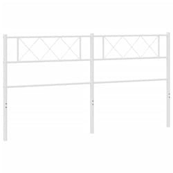 VidaXL 372361 tête de lit et pied de lit Blanc