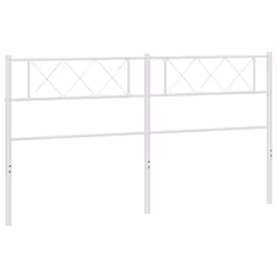 VidaXL 372362, Blanc, Acier, 180 cm, 1870 mm, 90 cm, 30 mm