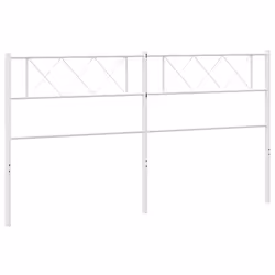 VidaXL 372363 tête de lit et pied de lit Blanc - Vue supplémentaire 6