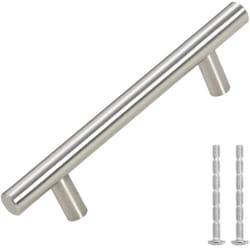 Vidaxl - Poignées d'armoire 10 pcs argenté 96 mm acier inoxydable