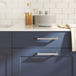 vidaXL Poignées d'armoire 10 pcs argenté 160 mm acier inoxydable
