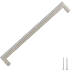 Vidaxl - Poignées d'armoire 5 pcs argenté 224 mm acier inoxydable