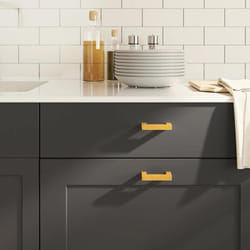 Vidaxl - Poignées d'armoire 10 pcs doré 64 mm acier inoxydable