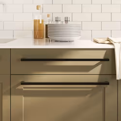 Ces poignées d'armoire, au design simple et moderne, ajouteront une touche d'élégance aux armoires de votre maison. Matériau ...