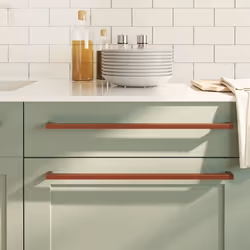 Ces poignées d'armoire, au design simple et moderne, ajouteront une touche d'élégance aux armoires de votre maison. Matériau  ...