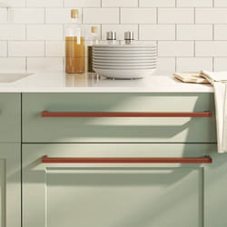 Vidaxl - Poignées d'armoire 5 pcs bronze 480 mm acier inoxydable