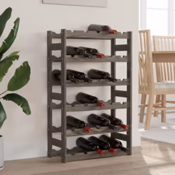 Rangez, vieillissez et présentez votre vin avec style grâce à ce casier à bouteilles en bois ! Bois de pin massif : cette éta ...