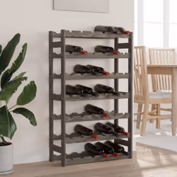 Rangez, vieillissez et présentez votre vin avec style grâce à ce casier à bouteilles en bois ! Bois de pin massif : cette éta ...