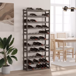 Rangez, vieillissez et présentez votre vin avec style grâce à ce casier à bouteilles en bois ! Bois de pin massif : cette éta ...