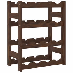 VidaXL 373389 porte-bouteilles Bois Marron - Vue supplémentaire 5