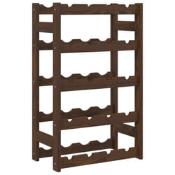 VidaXL 373390 porte-bouteilles Bois Marron
