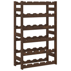 VidaXL 373391 porte-bouteilles Bois Marron