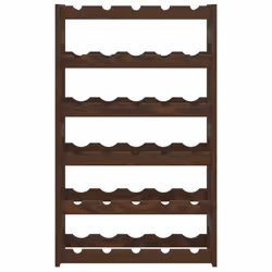 VidaXL 373391 porte-bouteilles Bois Marron