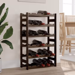 Rangez, vieillissez et présentez votre vin avec style grâce à ce casier à bouteilles en bois ! Bois de pin massif : cette éta ...