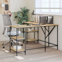 Vidaxl - Bureau chêne sonoma 139x139x75 cm bois d'ingénierie