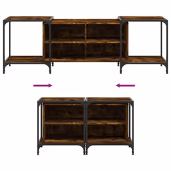 VidaXL 837604 Support TV et centre de divertissement - Vue supplémentaire 7